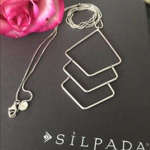 Silpada Diamondback Sterling Silver Necklace
